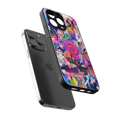 All You sleek iphone 14 pro max cover with tempered glass back and TPU edges