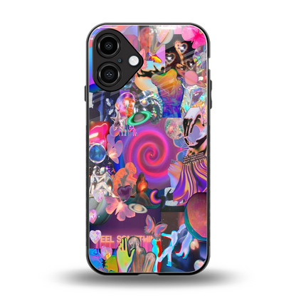 All You back phone cover | glass case for iphone 16 plus