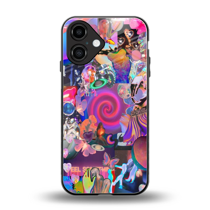 All You back phone cover | glass case for iphone 16