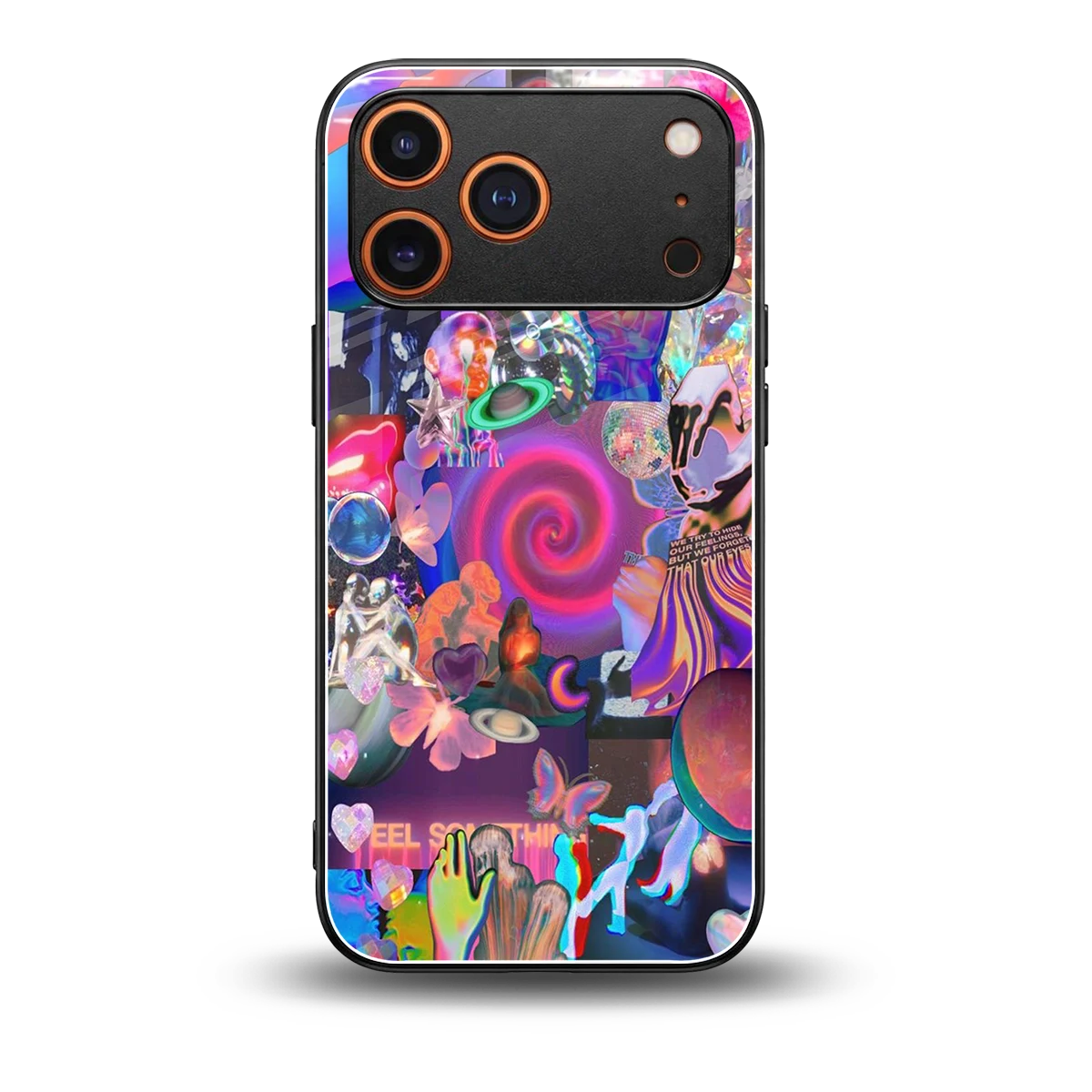 All You back phone cover | glass case for iphone 17 pro