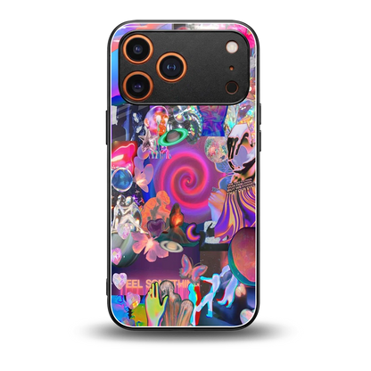 All You back phone cover | glass case for iphone 17 pro