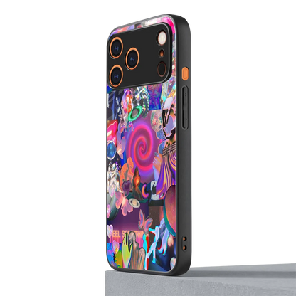 All You iphone 17 pro mobile cover | shockproof glass phone case