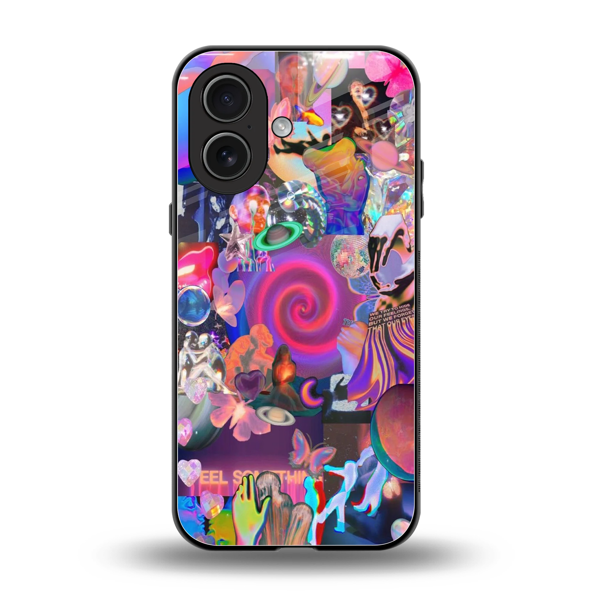 All You back phone cover | glass case for iphone 17