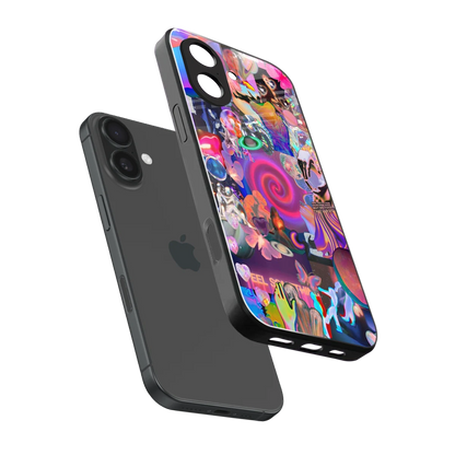 All You sleek iphone 17 cover with tempered glass back and TPU edges
