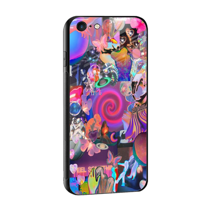 All You sleek iphone 6 cover with tempered glass back and TPU edges
