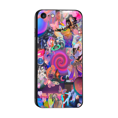 All You sleek iphone 7 cover with tempered glass back and TPU edges