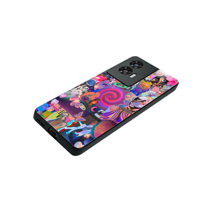 All You stylish phone case for motorola edge 50 fusion | glossy glass and slim fit