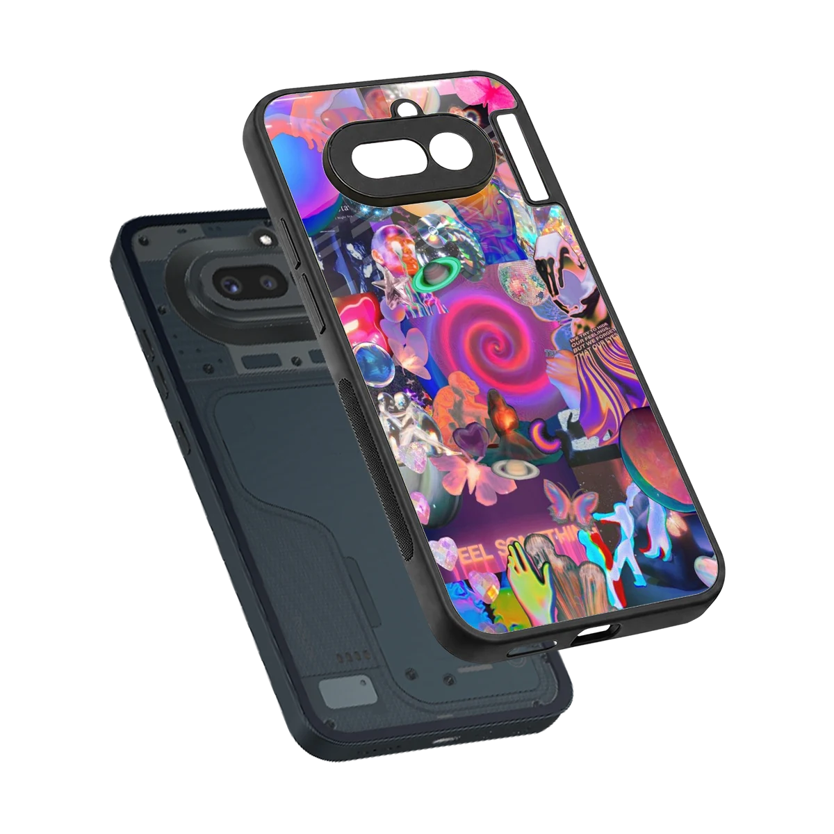 All You sleek nothing phone 4a cover with tempered glass back and TPU edges