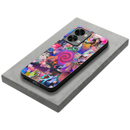 All You stylish phone case for oneplus nord 2t | glossy glass and slim fit