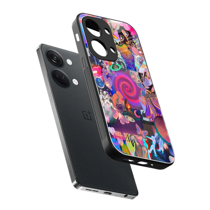 All You sleek oneplus nord 3 cover with tempered glass back and TPU edges