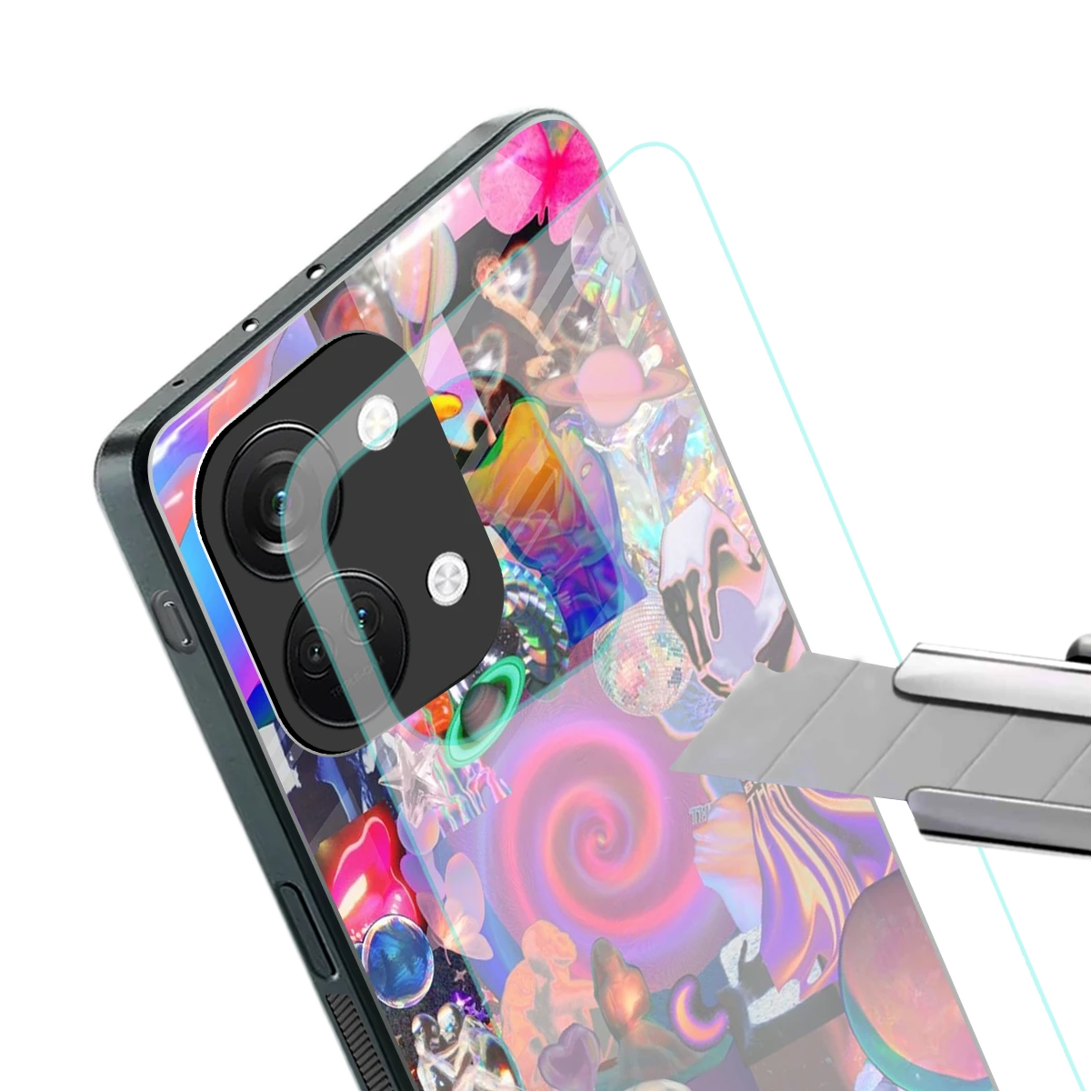 All You stylish phone case for oneplus nord 3 | glossy glass and slim fit