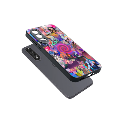 All You sleek oneplus nord 5 cover with tempered glass back and TPU edges
