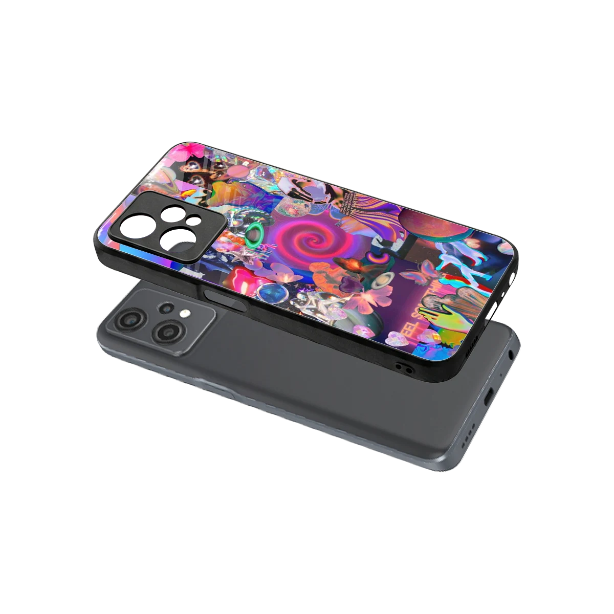 All You sleek oneplus nord ce 2 lite cover with tempered glass back and TPU edges