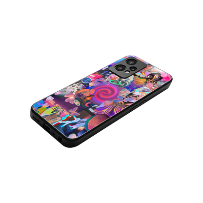 All You stylish phone case for oneplus nord ce 2 lite | glossy glass and slim fit