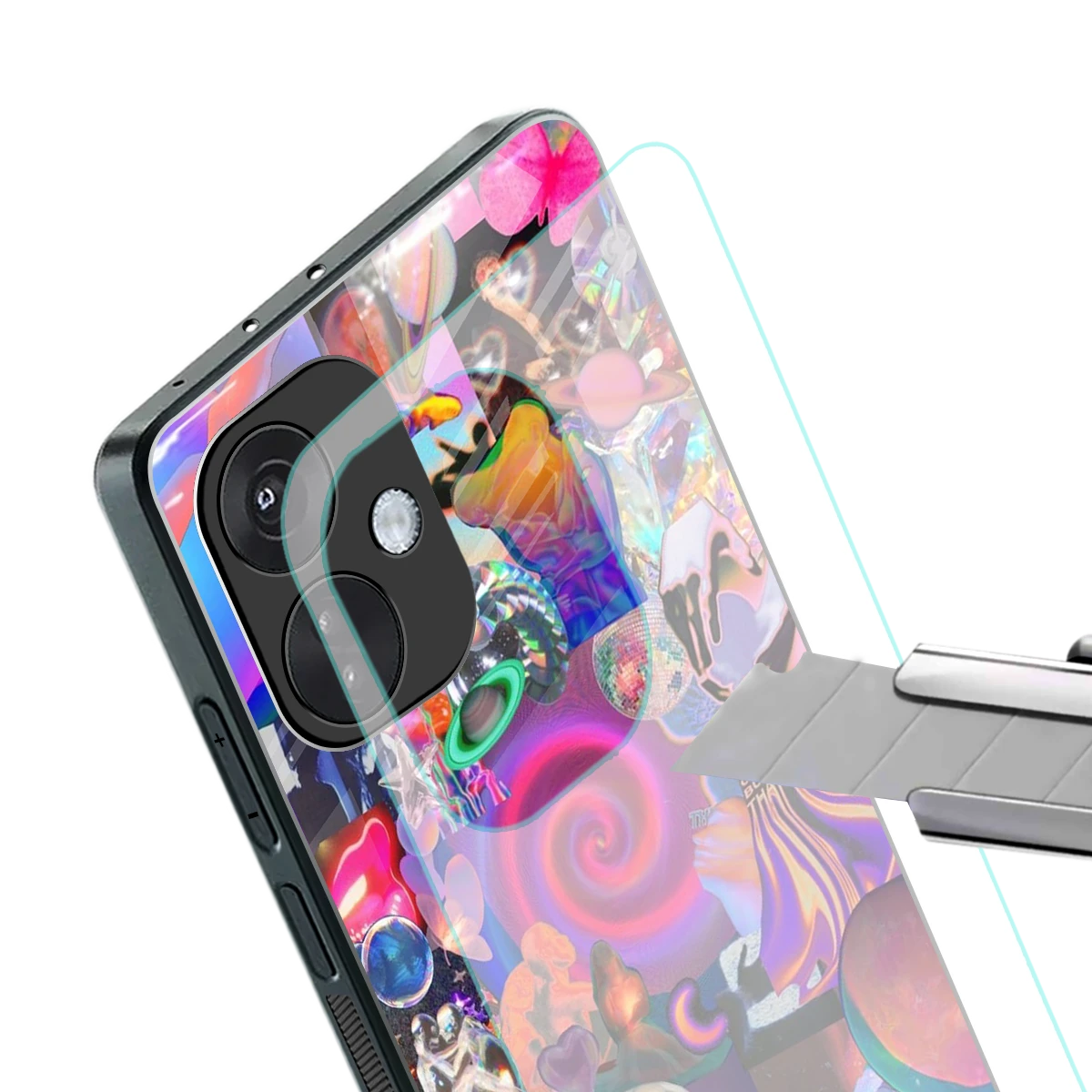 All You stylish phone case for oneplus nord ce 3 | glossy glass and slim fit