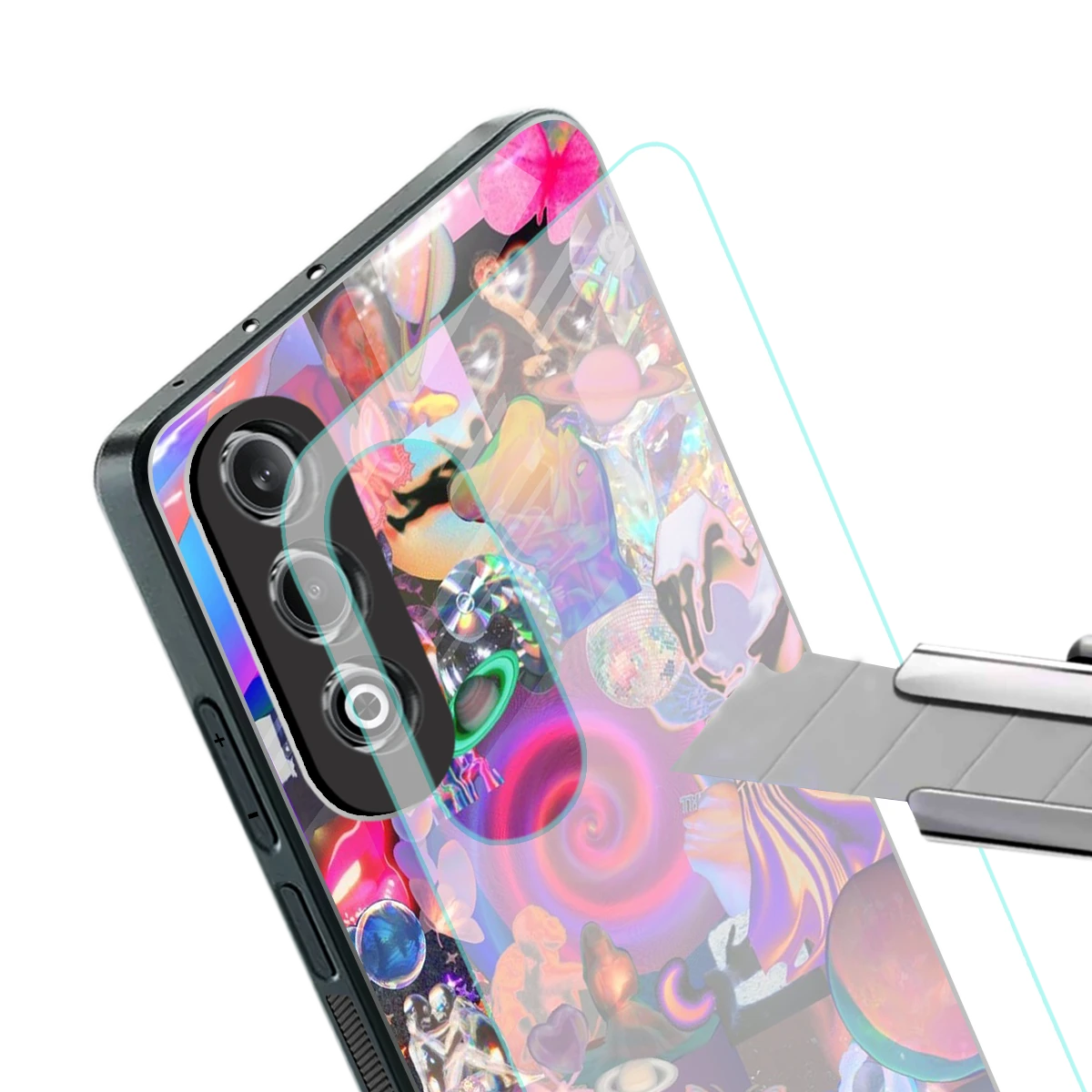 All You stylish phone case for oneplus nord ce 4 | glossy glass and slim fit