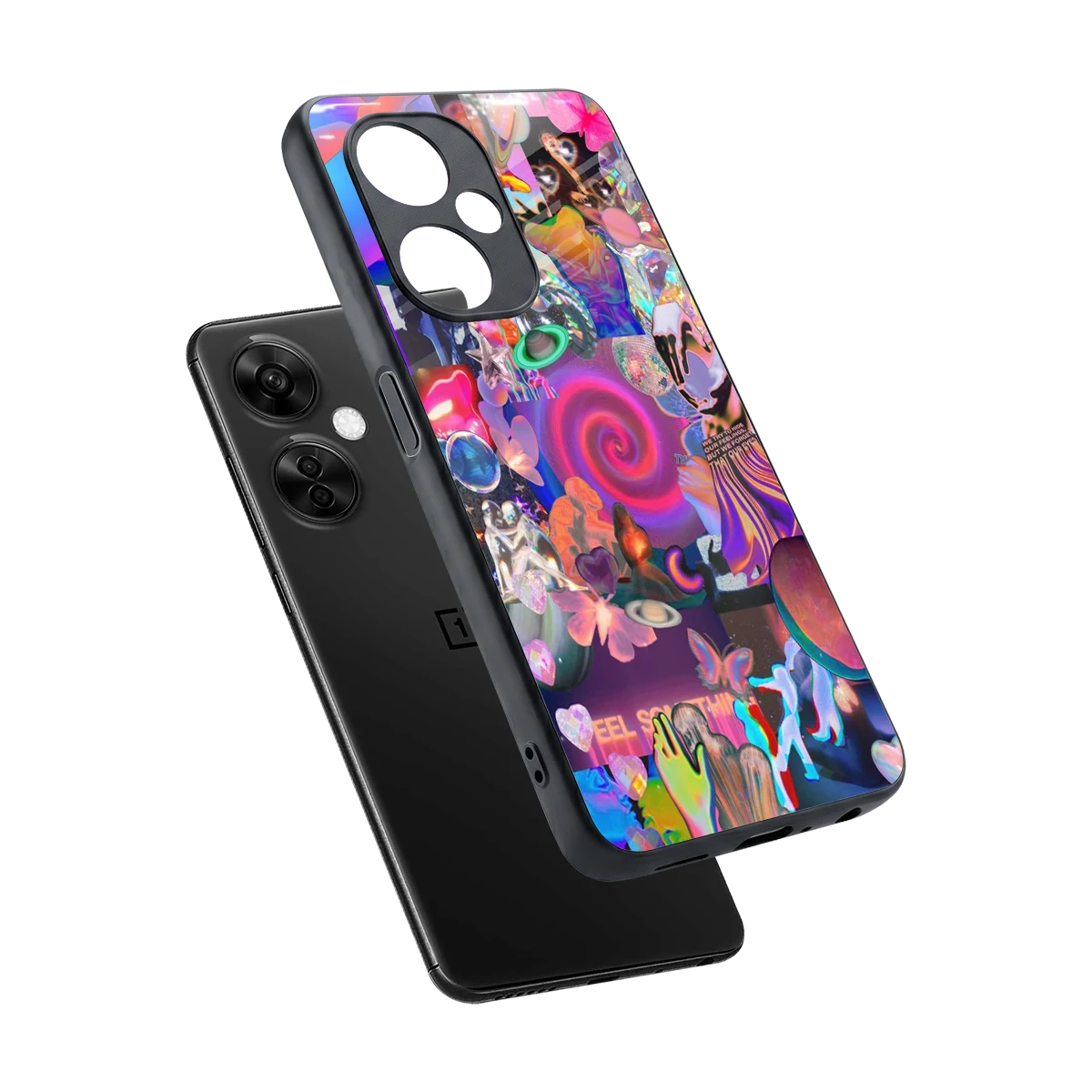 All You sleek oneplus nord ce 3 lite cover with tempered glass back and TPU edges