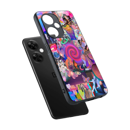 All You sleek oneplus nord ce 3 lite cover with tempered glass back and TPU edges