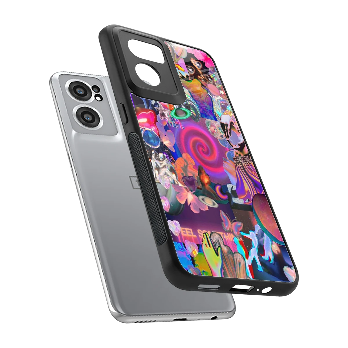 All You sleek oneplus nord ce 2 cover with tempered glass back and TPU edges