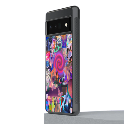 All You stylish phone case for google pixel 6 pro | glossy glass and slim fit