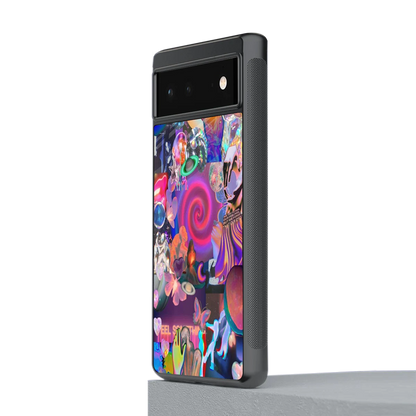 All You stylish phone case for google pixel 6a | glossy glass and slim fit