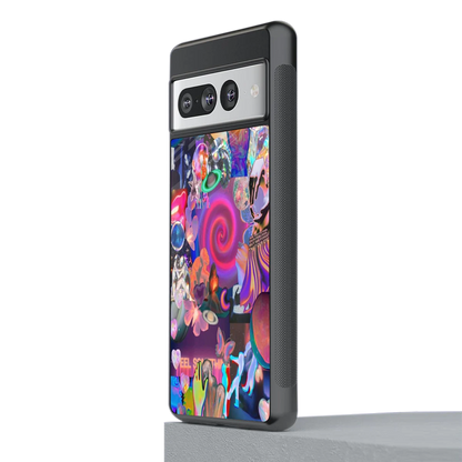 All You stylish phone case for google pixel 7 pro | glossy glass and slim fit