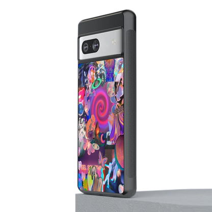 All You stylish phone case for google pixel 7 | glossy glass and slim fit