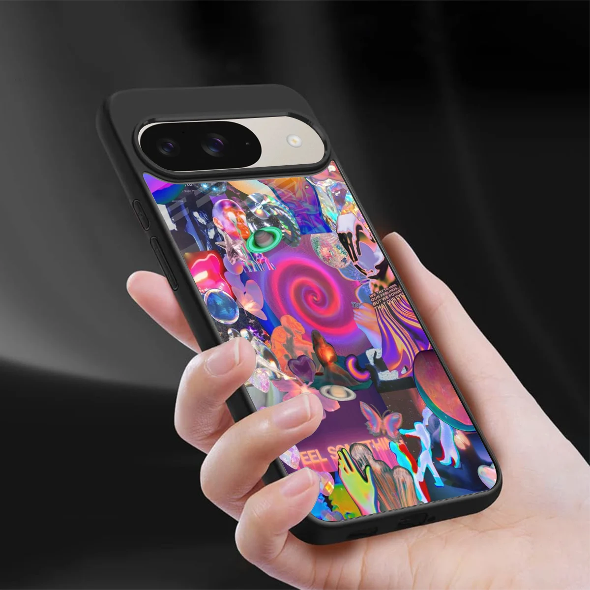 All You sleek google pixel 9 cover with tempered glass back and TPU edges