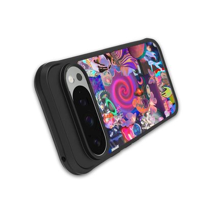 All You stylish phone case for google pixel 9 pro xl | glossy glass and slim fit