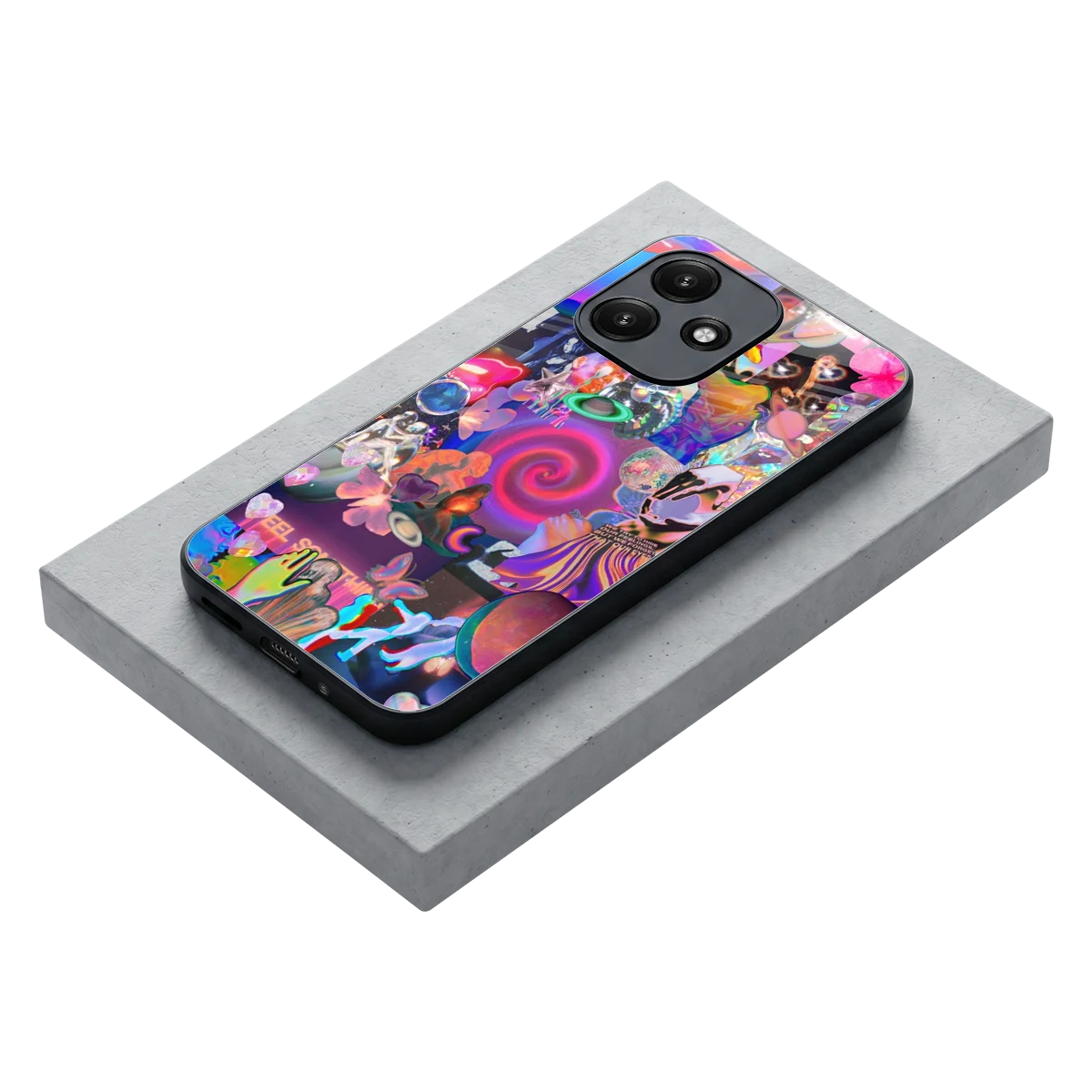 All You stylish phone case for redmi 12 5g | glossy glass and slim fit
