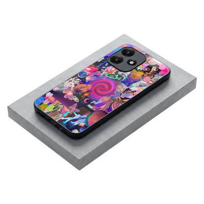All You stylish phone case for redmi 12 5g | glossy glass and slim fit