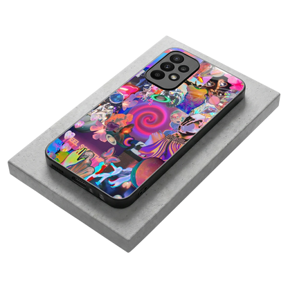 All You stylish phone case for samsung galaxy a23 | glossy glass and slim fit