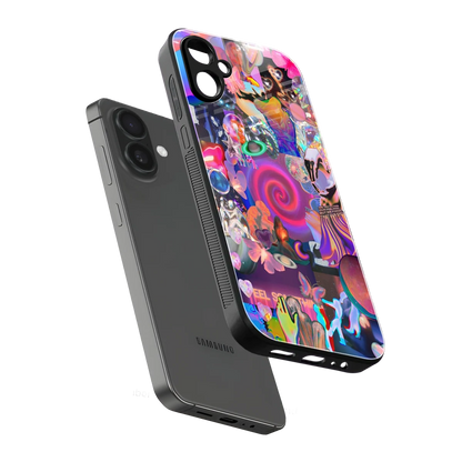 All You sleek samsung galaxy a06 5g cover with tempered glass back and TPU edges