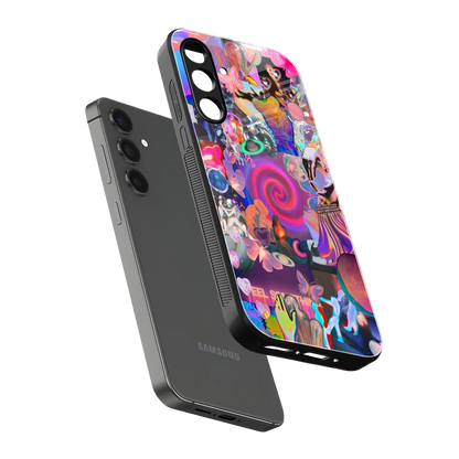All You sleek samsung galaxy a35 5g cover with tempered glass back and TPU edges