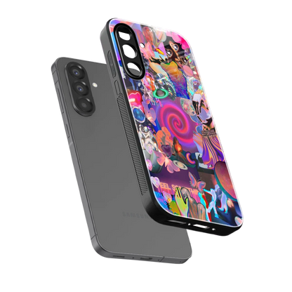All You sleek samsung galaxy m17 5g cover with tempered glass back and TPU edges