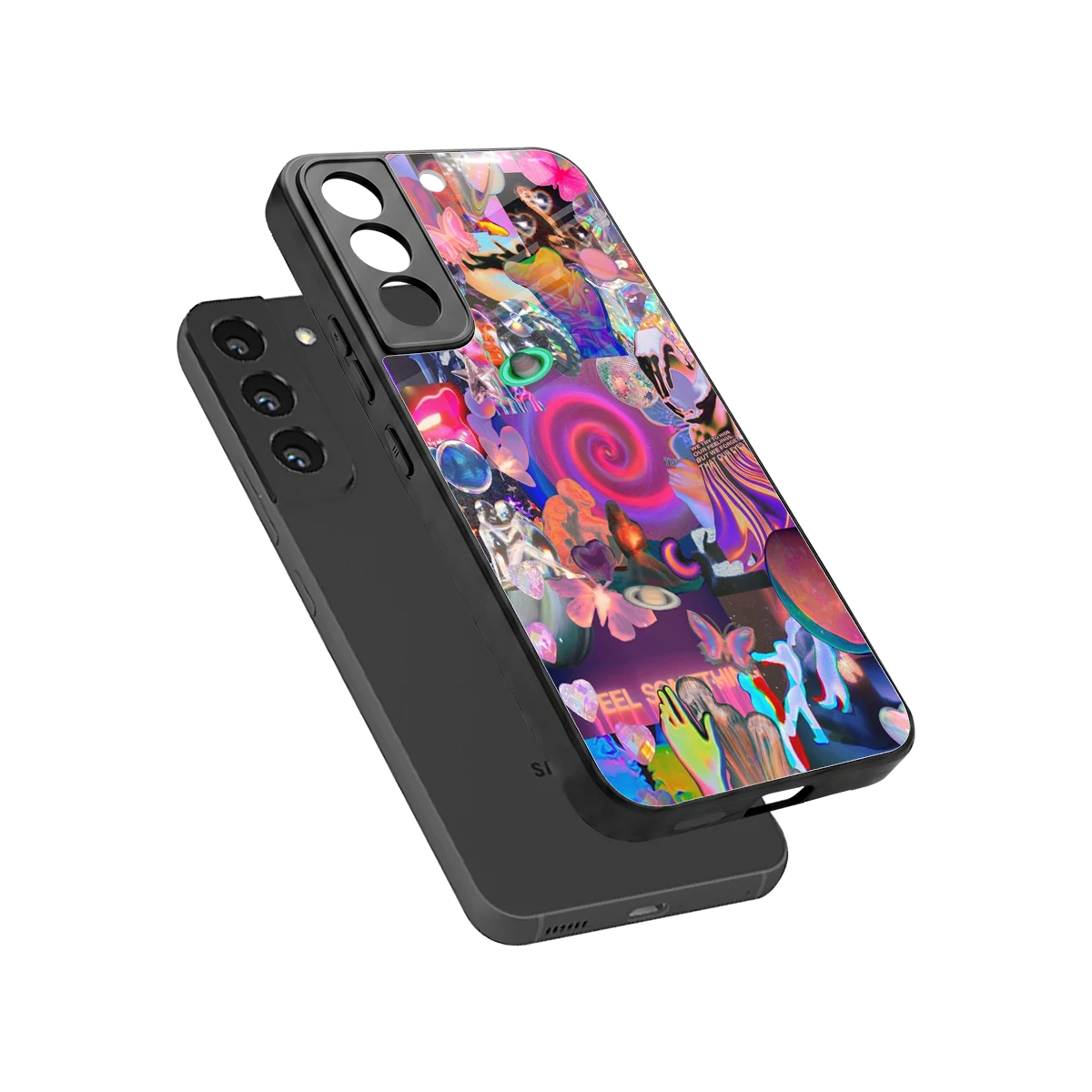 All You sleek samsung galaxy s22 cover with tempered glass back and TPU edges