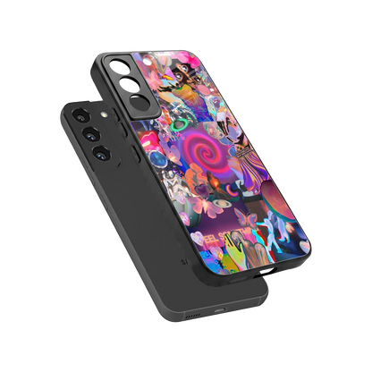 All You sleek samsung galaxy s22 cover with tempered glass back and TPU edges