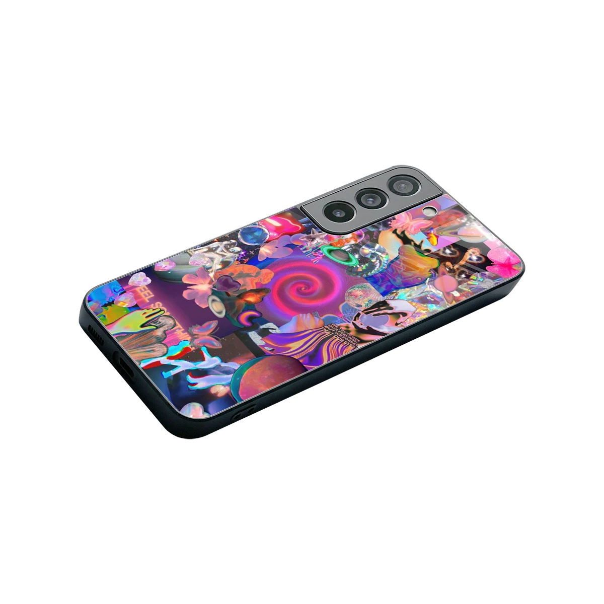 All You stylish phone case for samsung galaxy s22 | glossy glass and slim fit