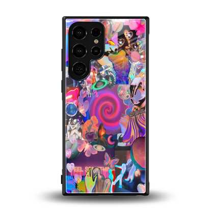 All You back phone cover | glass case for samsung galaxy s24 ultra