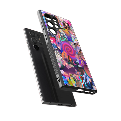 All You sleek samsung galaxy s23 ultra cover with tempered glass back and TPU edges