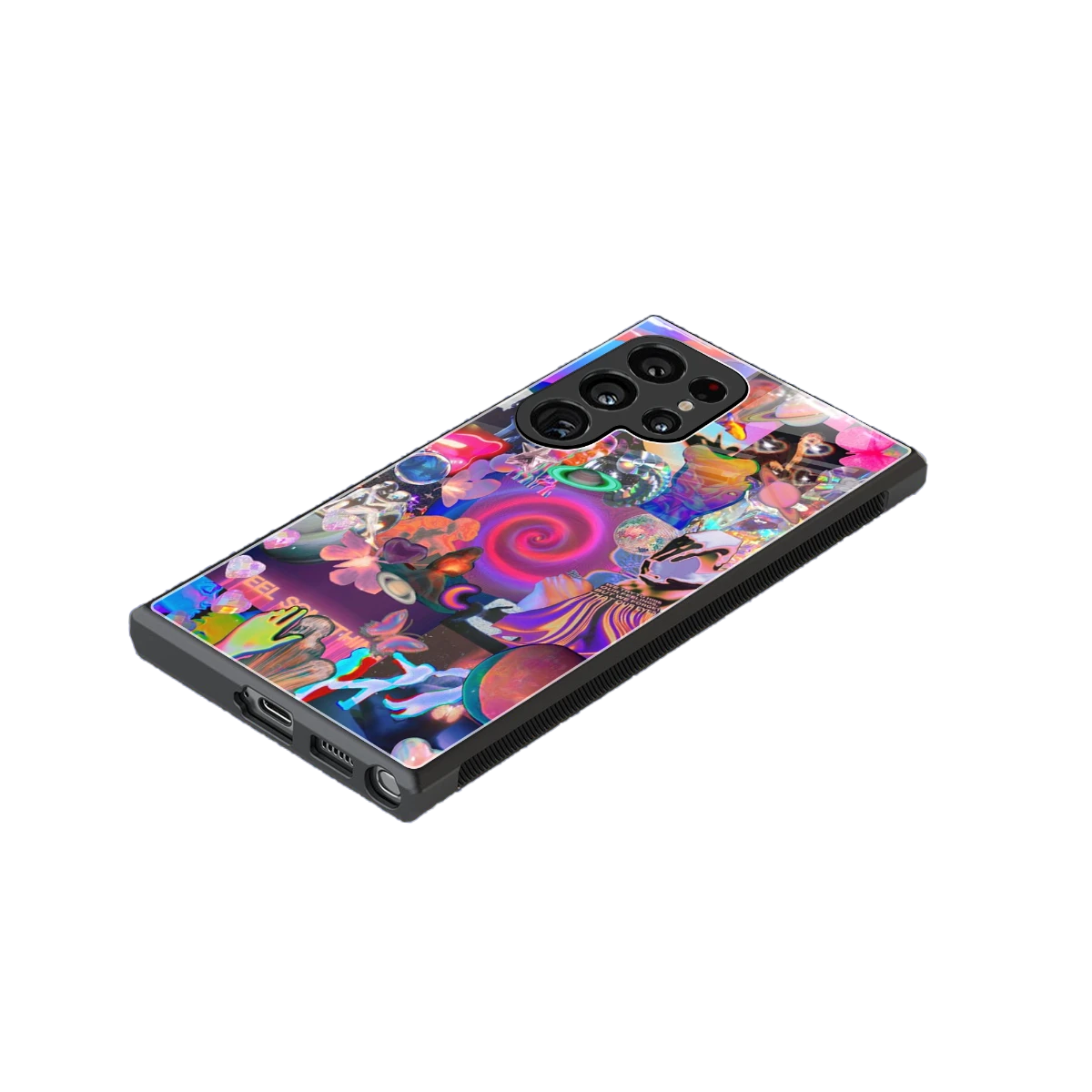 All You stylish phone case for samsung galaxy s24 ultra | glossy glass and slim fit