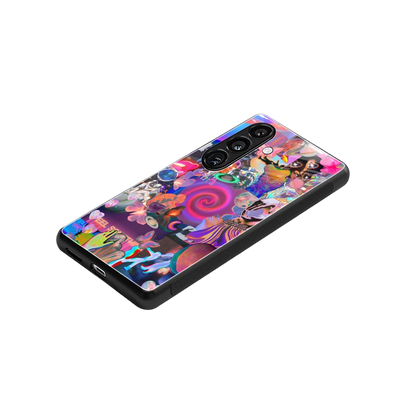 All You stylish phone case for samsung galaxy s24 | glossy glass and slim fit
