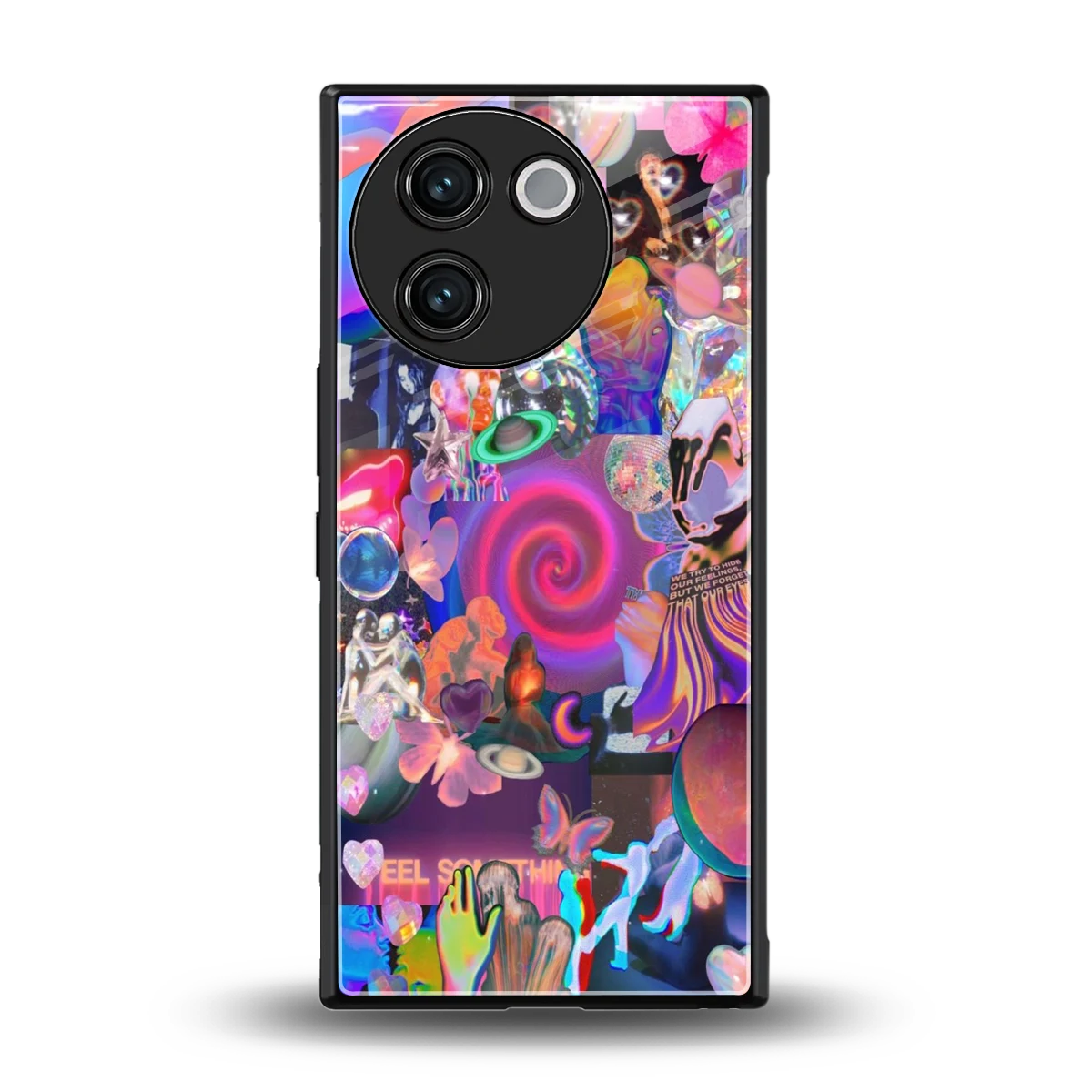 All You back phone cover | glass case for vivo v30e