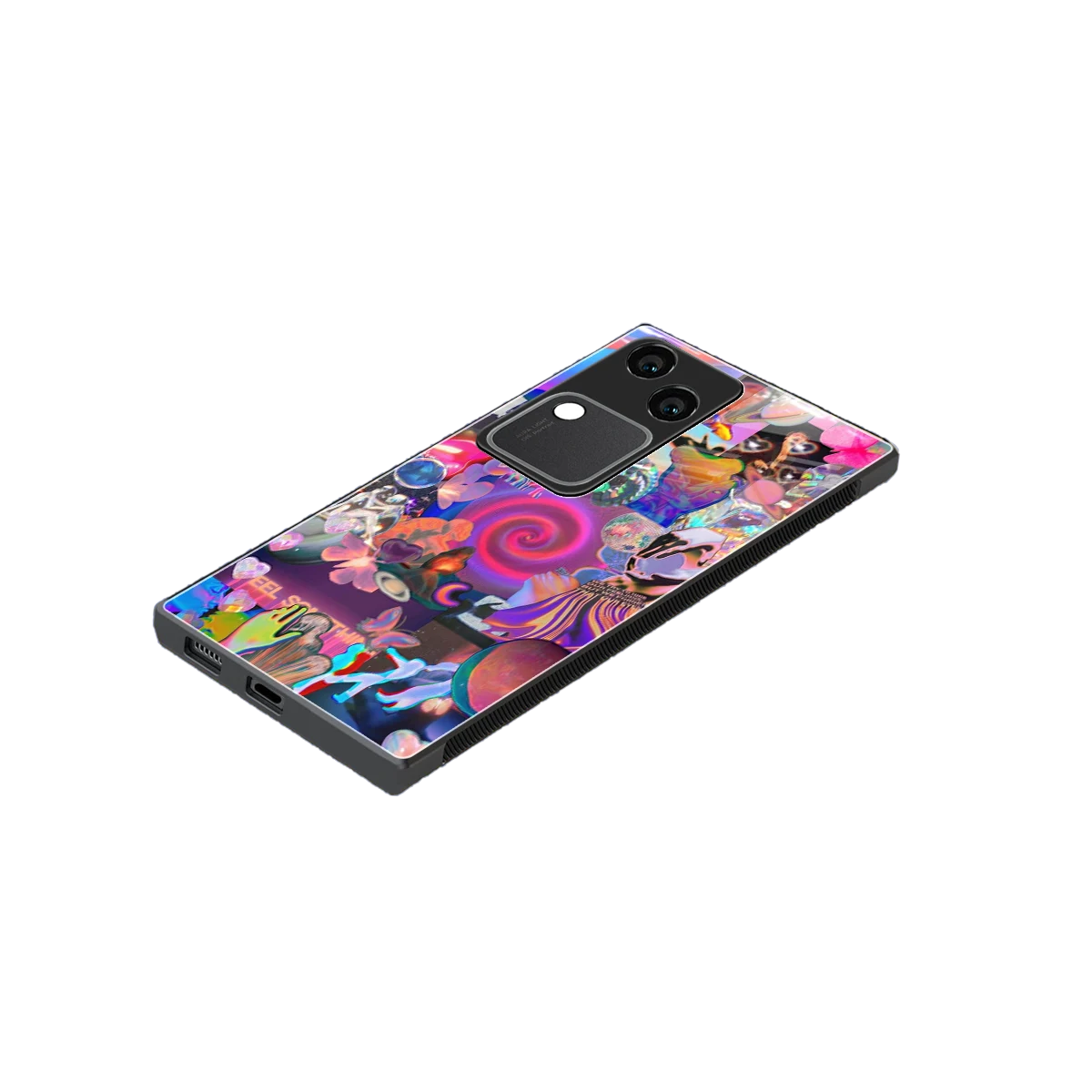 All You stylish phone case for vivo v30 | glossy glass and slim fit