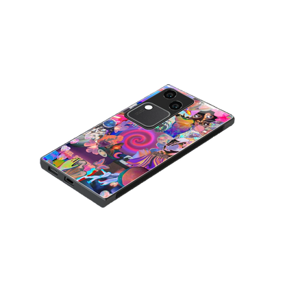 All You stylish phone case for vivo v30 | glossy glass and slim fit