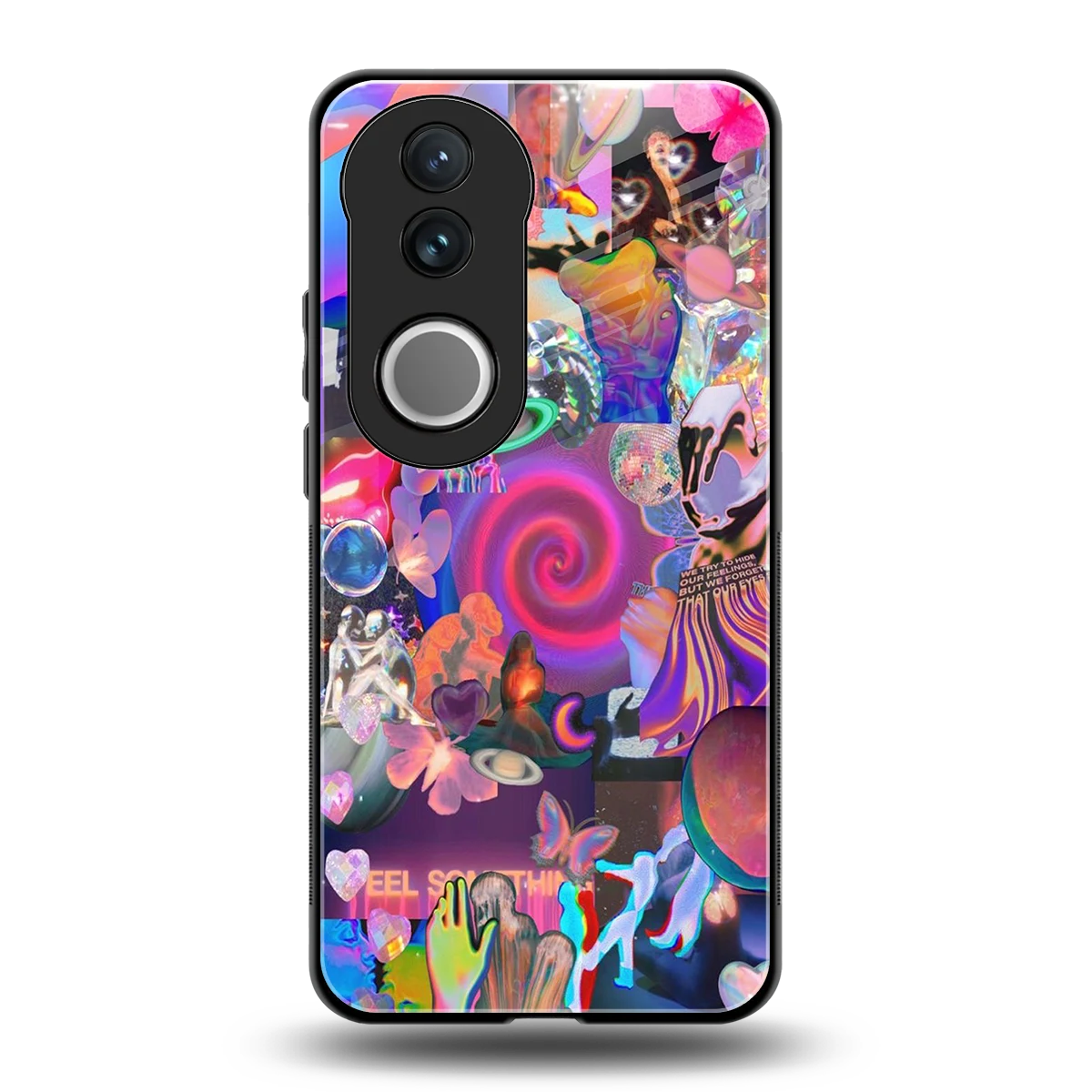 All You back phone cover | glass case for vivo v50