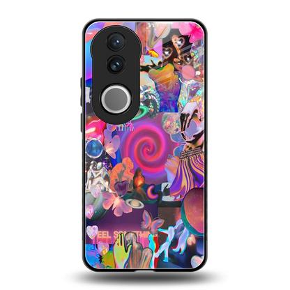 All You back phone cover | glass case for vivo v50