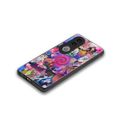 All You stylish phone case for vivo v50 | glossy glass and slim fit