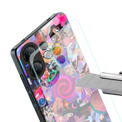 All You stylish phone case for vivo v60 | glossy glass and slim fit