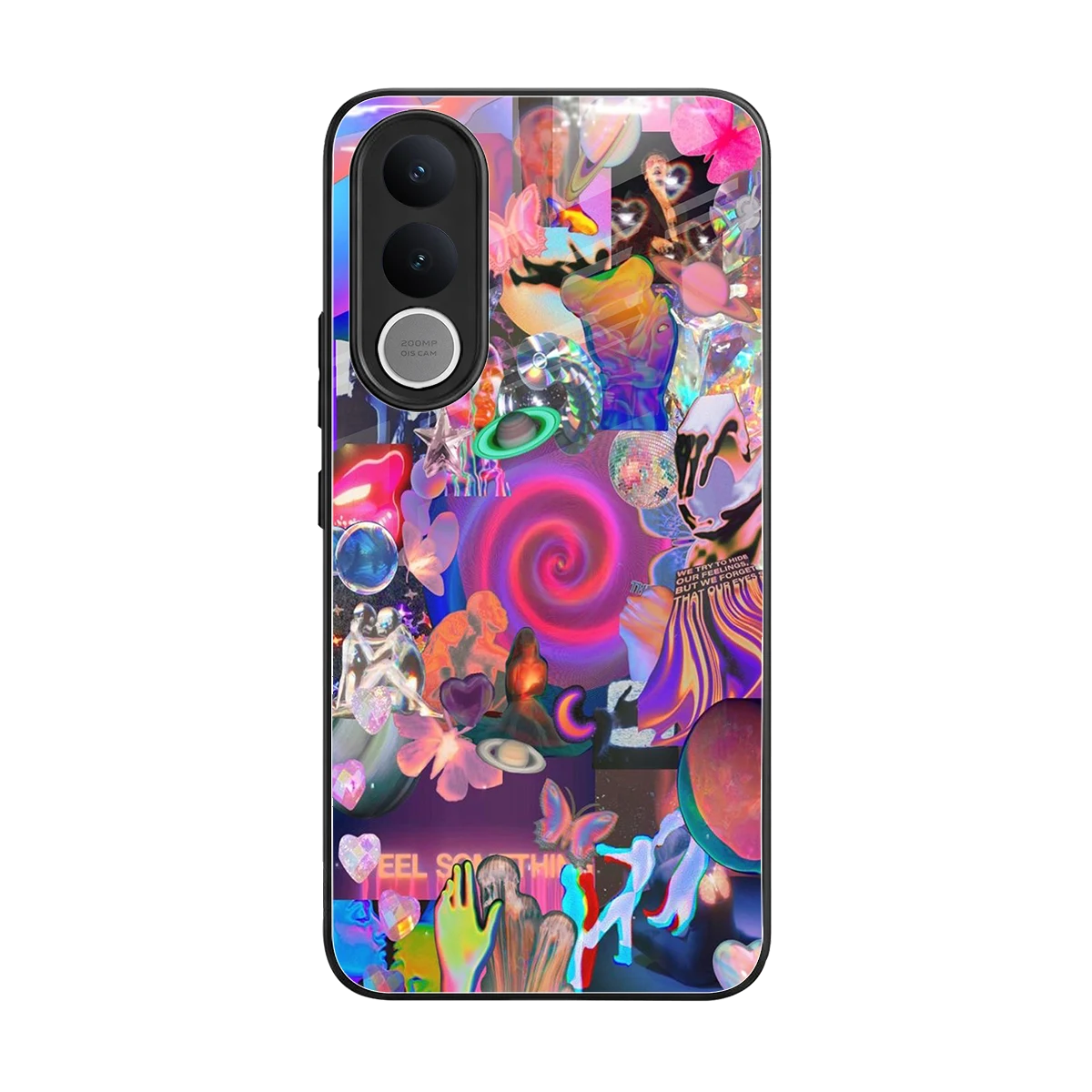 All You back phone cover | glass case for vivo v70 fe